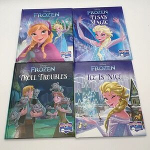 Disney Frozen Me Reader Books and Princess Treasury of Royal Tales‎ Lot of 5